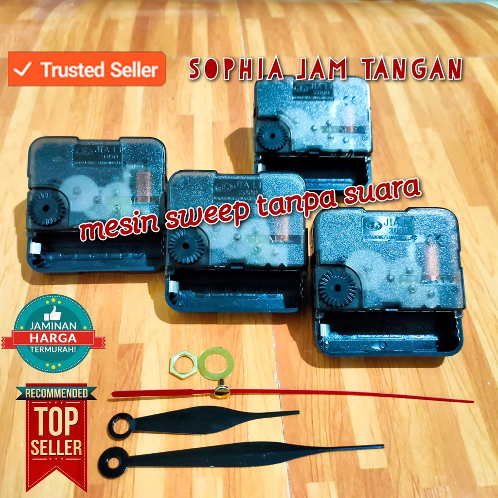 Jual Mesin jam dinding Sweep movement jalan seperti mesin automatic