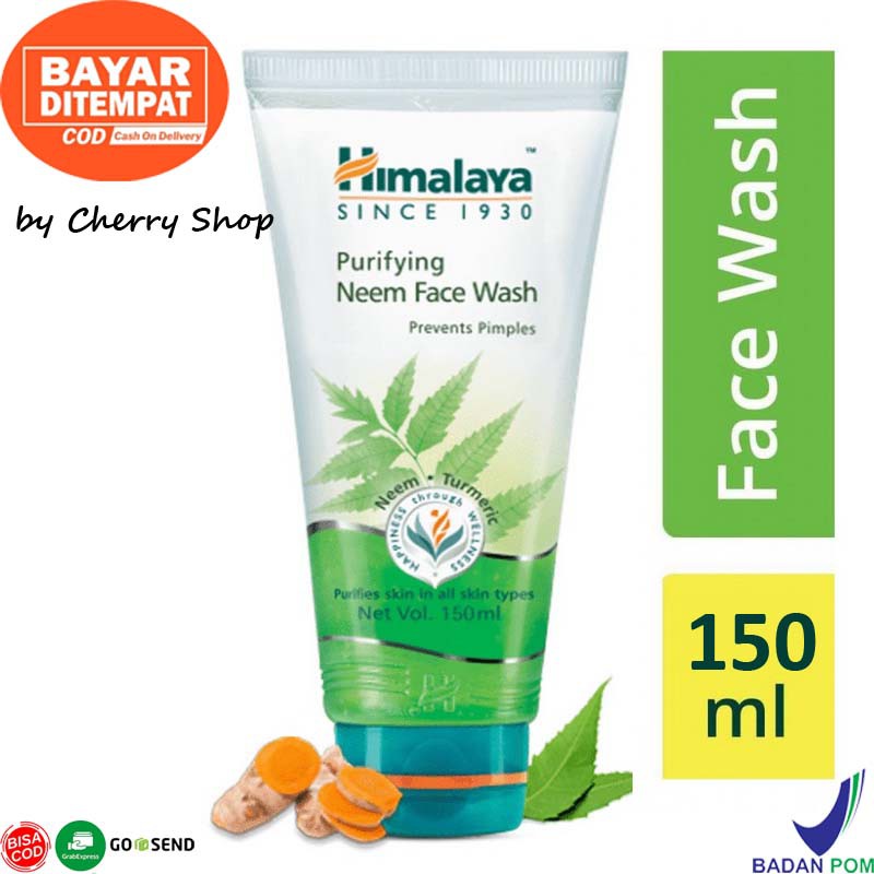 Jual [BPOM] Himalaya Purifying Neem Face Wash 150ml Mencerahkan dan Mencegah Jerawat Anti Acne