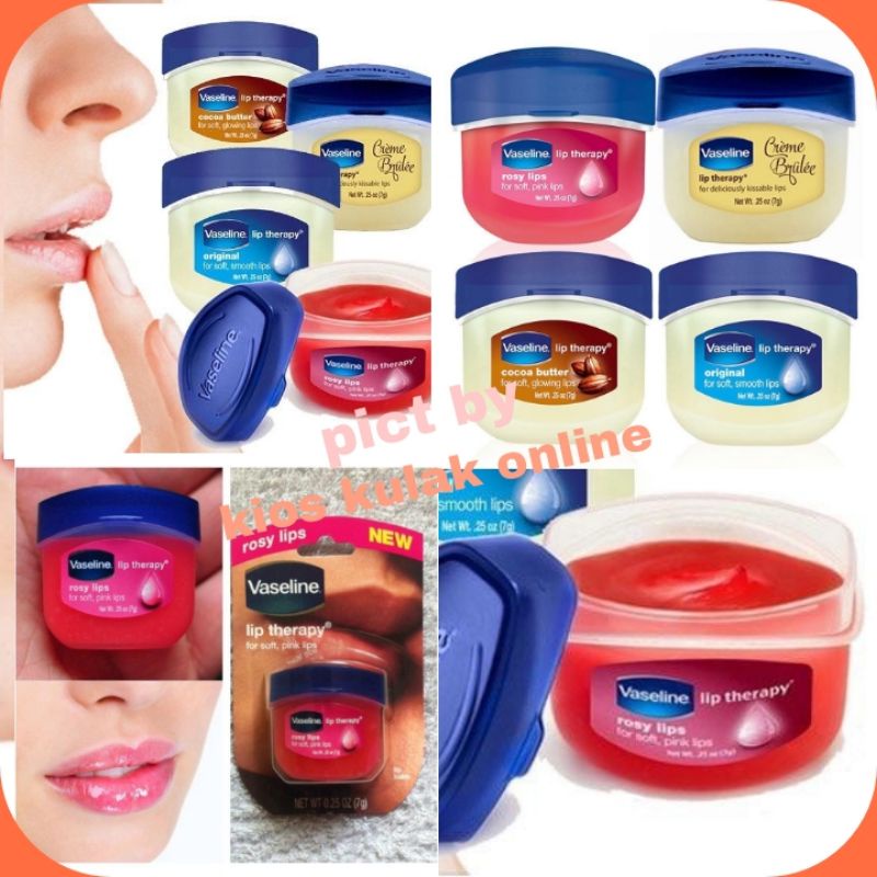 Jual Lip balm vaseline therapy 7 gr Shopee Indonesia