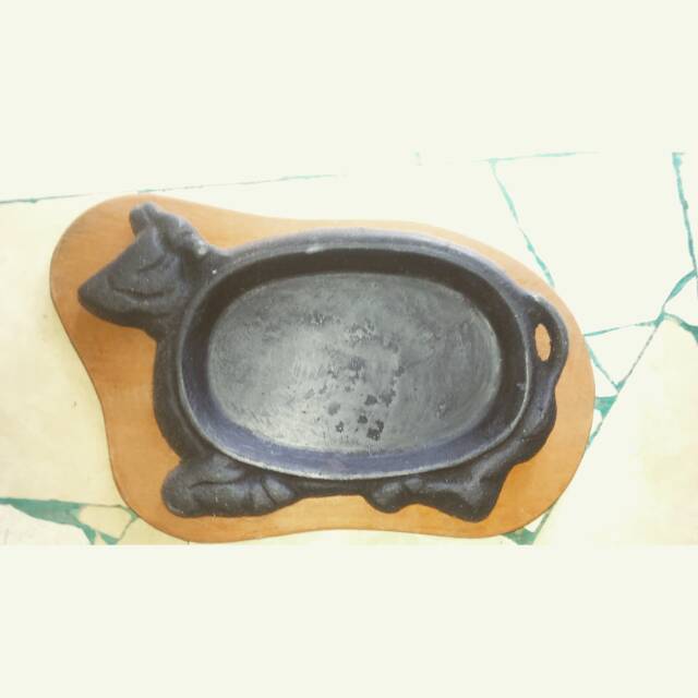 Jual Hot plate (piring steak) sapi / bufalo kecil Shopee Indonesia