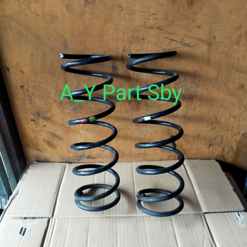 Jual Per Spiral Coil Spring Nissan March Almera Datsun Go + Panca