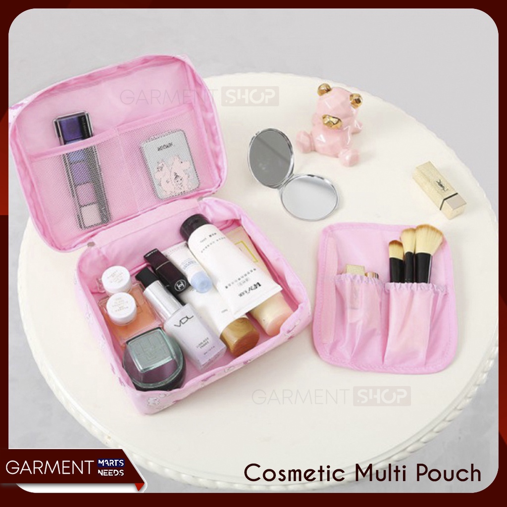 Jual TRVPOU Monopoly Travel Bag Organizer Cosmetic Multi Pouch ver 2