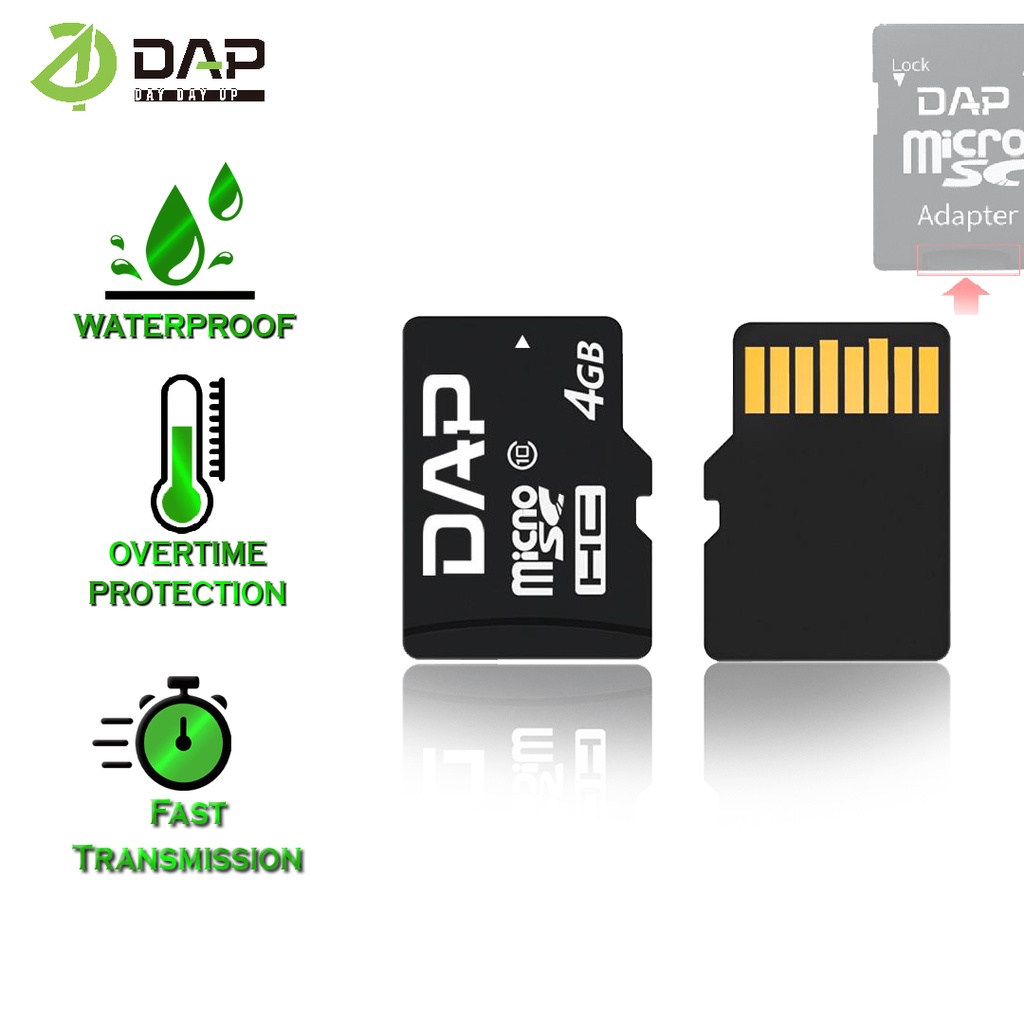 Jual DAP Memory Card Kartu Memori HP Micro SD (4GB/8GB/16GB/32GB) Class
