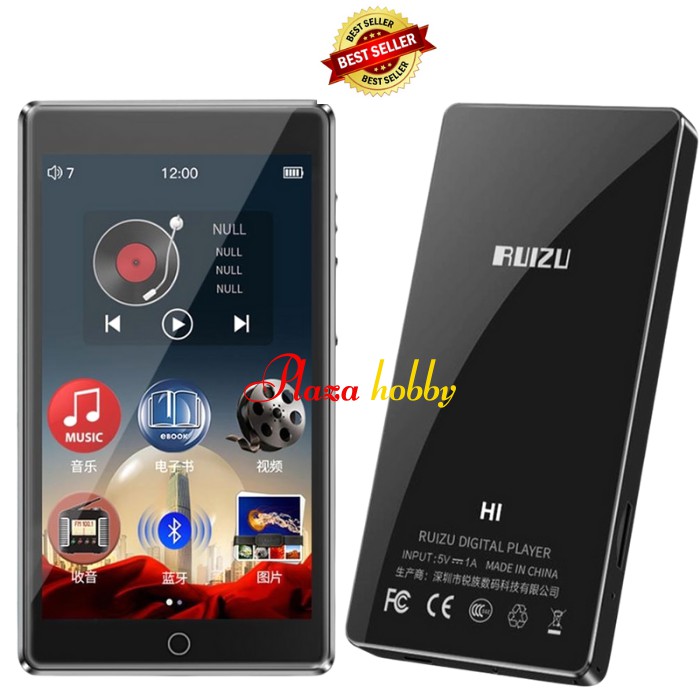 Jual RUIZU H1 8GB Touch Screen MP3 MP4 Player Bluetooth builtin speaker Shopee Indonesia