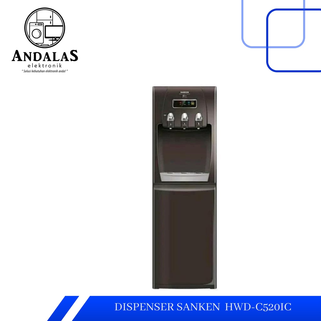 Jual Sanken Water Dispenser Bottom Loading HWDC520IC HWD C520IC 520 IC