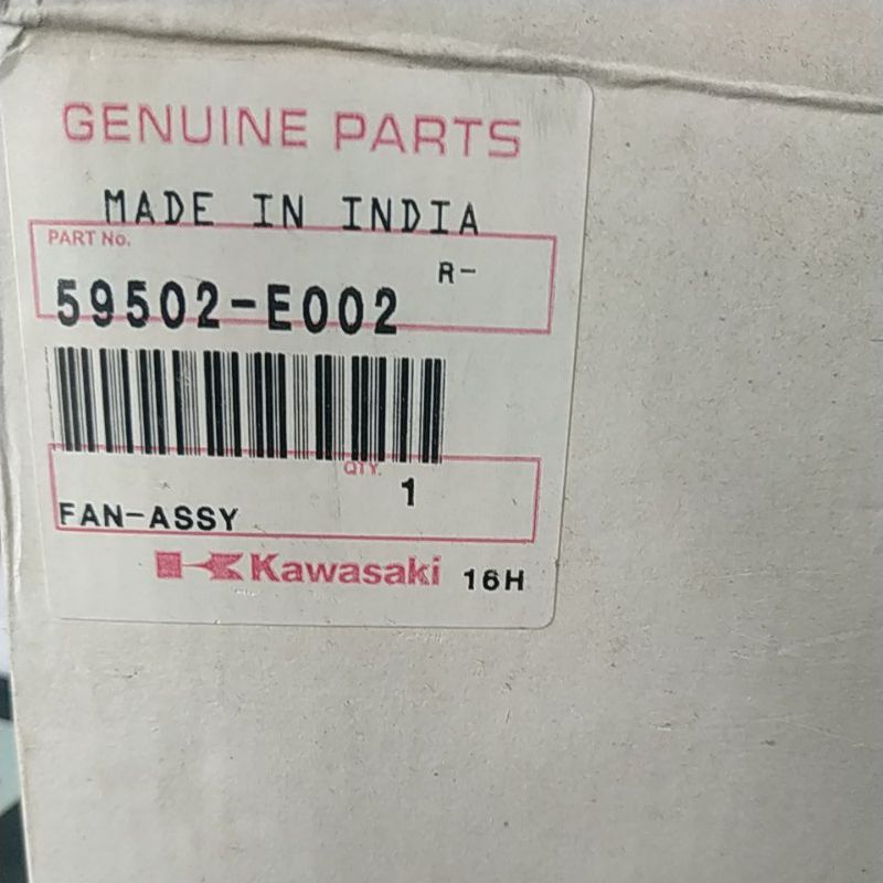 Jual Kipas Radiator Kawasaki Pulsar Bajaj NS 200, Fan Assy, Original
