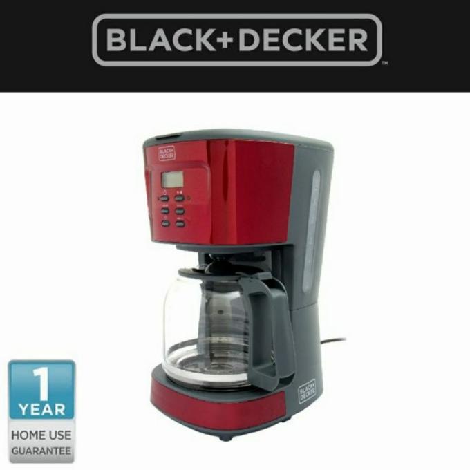 Jual Black + Decker Drip Coffee Maker Digital Mesin Kopi 900W (CmpB1