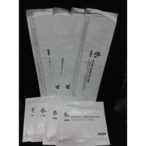 Jual Cleaning Kit Zebra Zxp 3 Series Original Shopee Indonesia