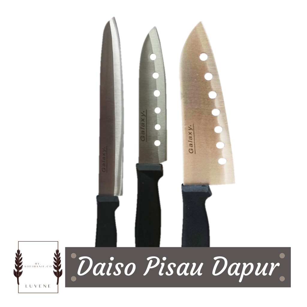 Jual Daiso Pisau Dapur (Galaxy Kitchen Knife) Shopee Indonesia