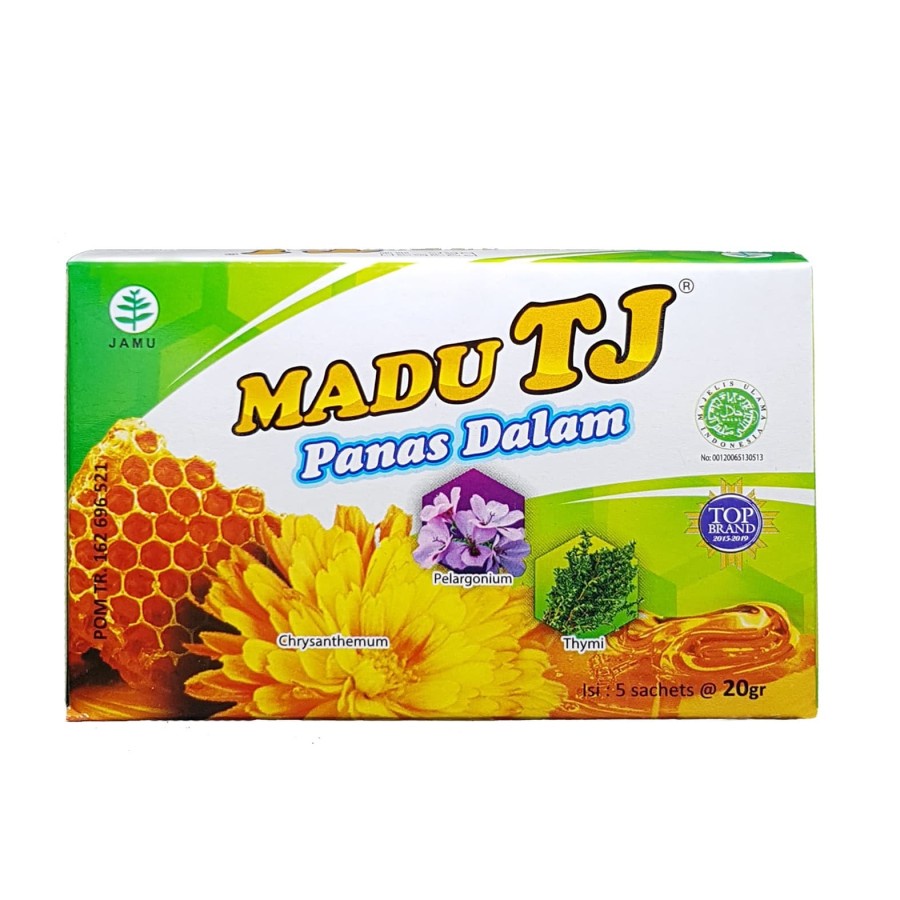 Jual Madu TJ Panas Dalam Sachet (isi 5 sachet 20gr) Shopee Indonesia