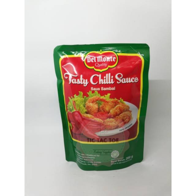 Jual Del Monte Tasty Chili Sauce/Saus Sambal 200gr Shopee Indonesia
