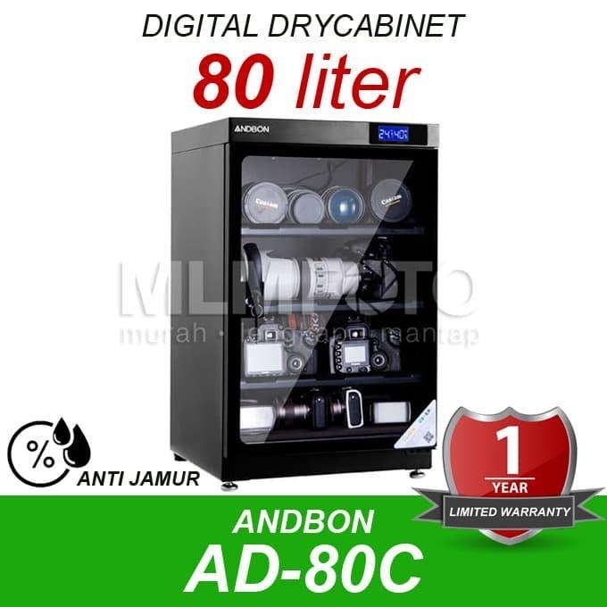 Jual Dry Box Dry Andbon Ad80C Digital Drybox 80
