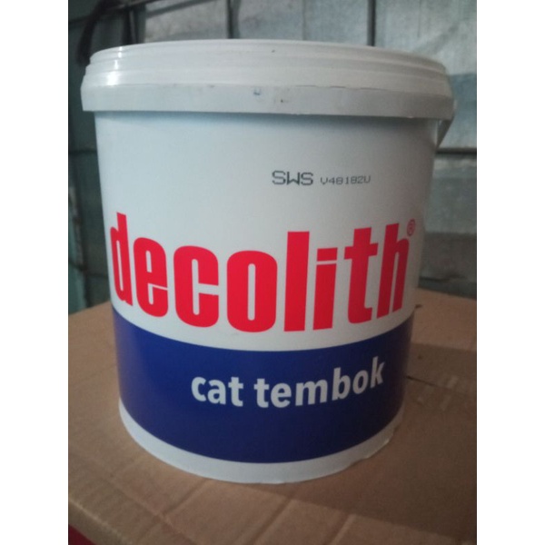 Jual Cat Tembok Decolith 5 KG Shopee Indonesia