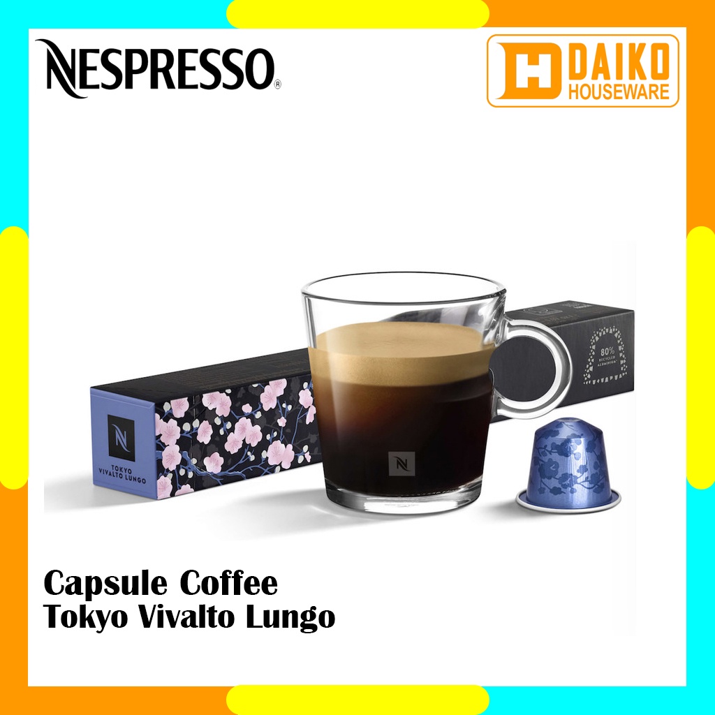 Jual Capsule Nespresso Tokyo Vivalto Lungo Original Nestle 1 Pack Coffee World Explorations