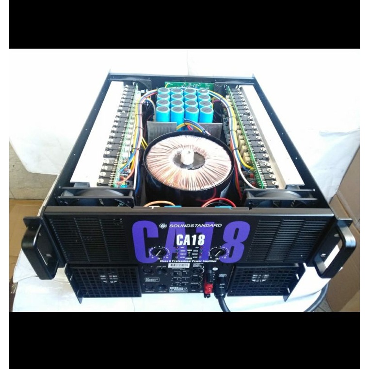 Jual Power Amplifier Power Amplifier SoundStandard CA 18/ca18 Body