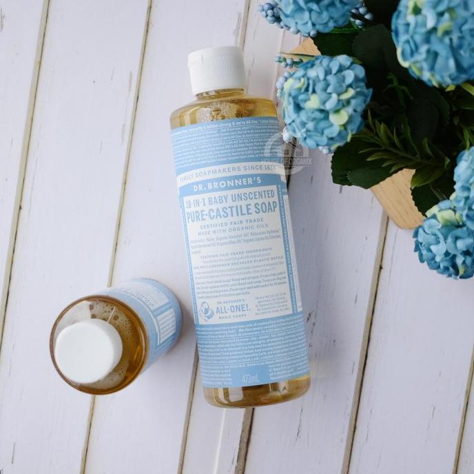 Jual Dr. Bronner's Baby Unscented Pure Castile Soap 473 Ml Shopee