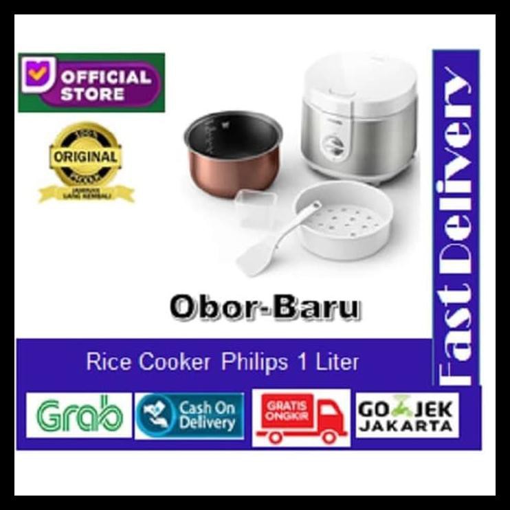 Jual Philips Rice Cooker 1 Liter 3in1 HD3126 Silver Shopee Indonesia