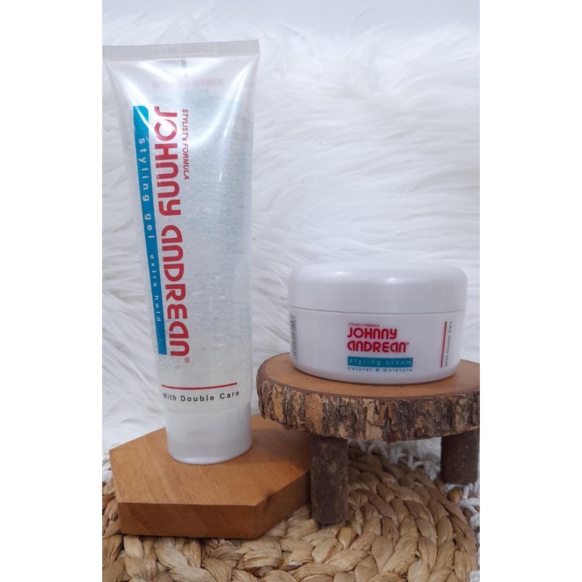 Jual Johnny Andrean Styling Gel 195gr Styling Cream 125g Shopee