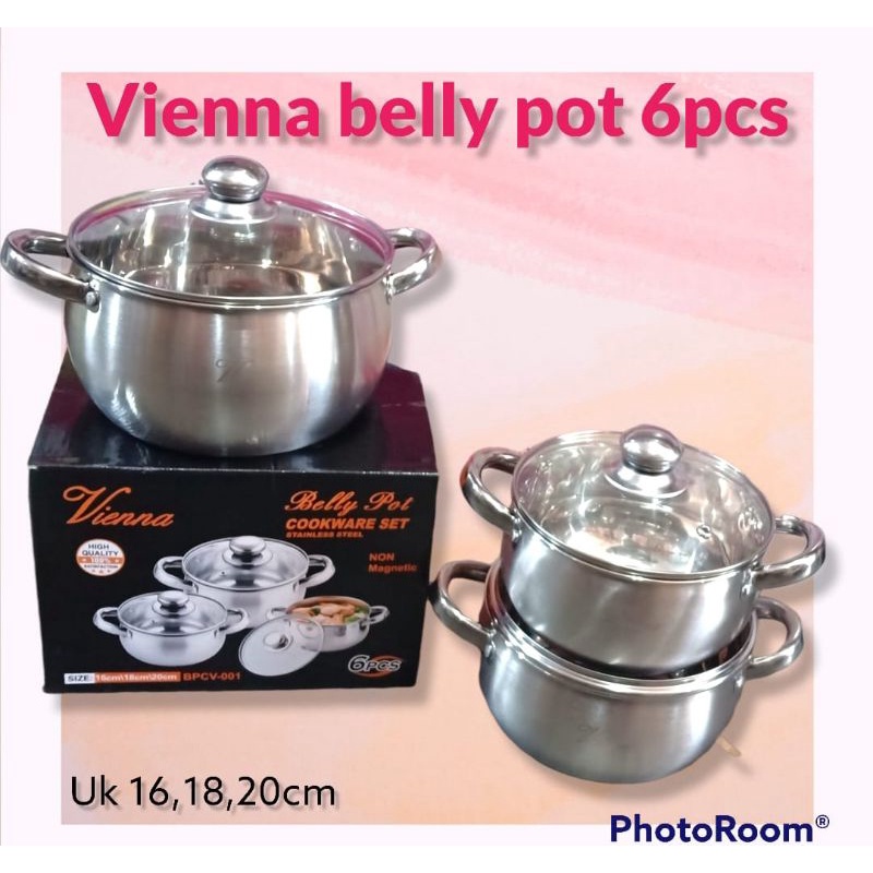Jual Panci Labu Calypso & Vienna Stainless Tebal Shopee Indonesia