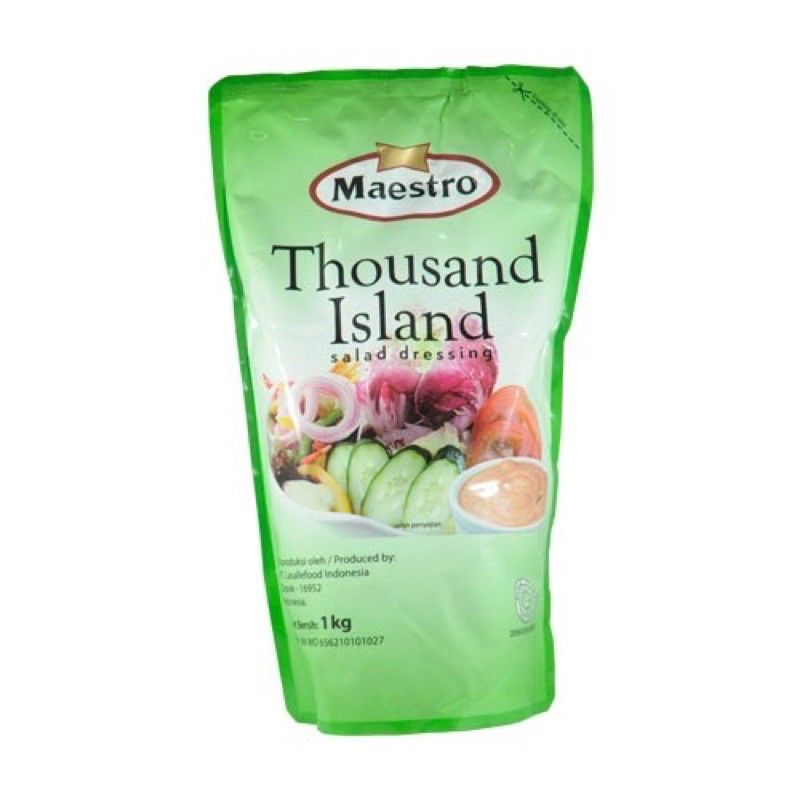 Jual MAESTRO Thousand Island 1kg Shopee Indonesia