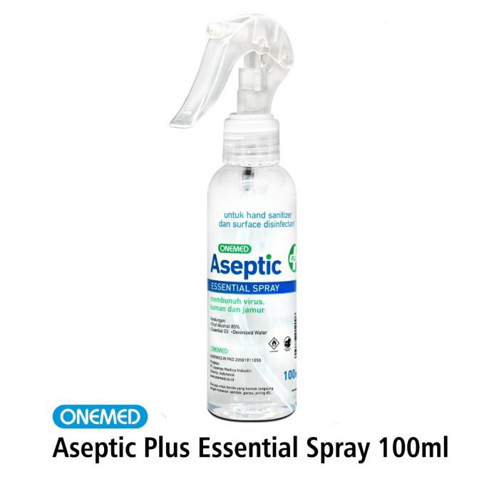 Jual OneMed Aseptic Plus Essential 100 Ml Spray Shopee Indonesia