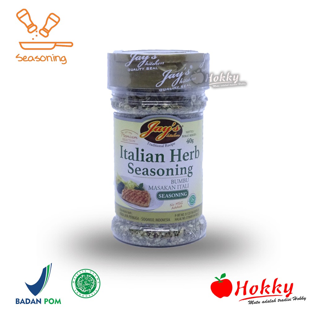 Jual Jay'S Italian Herb Seasoning 40Gr Shopee Indonesia