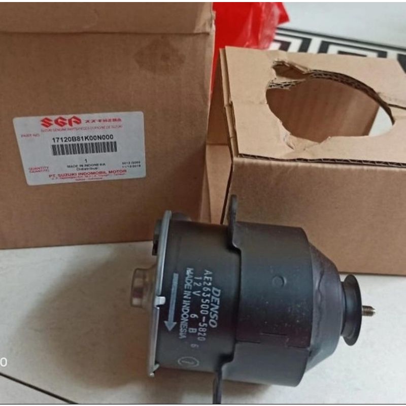 Jual dinamo motor fan radiator suzuki sx4 / xover / neo baleno