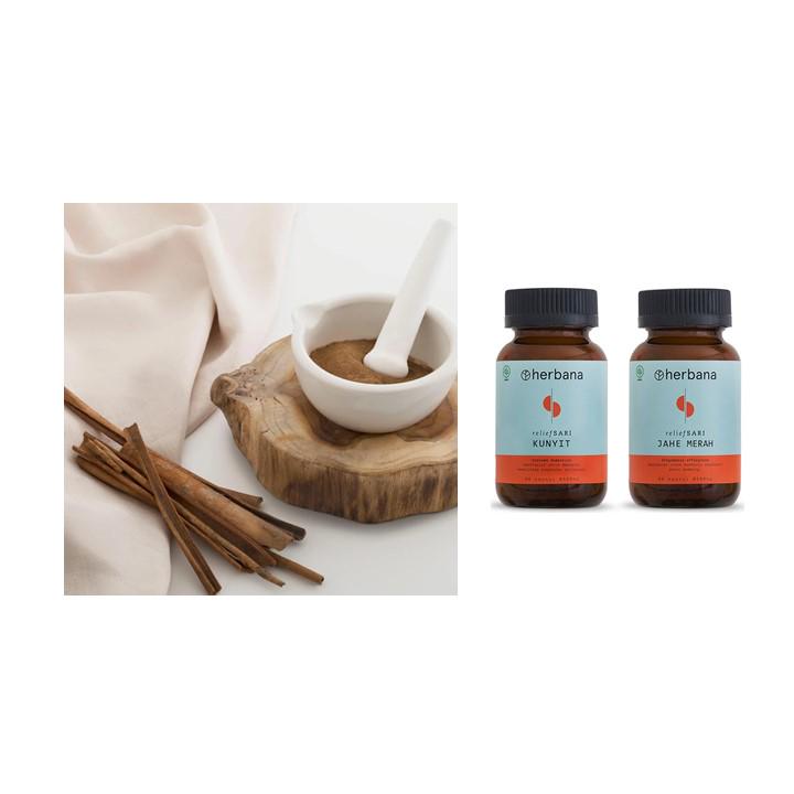 Jual Herbana Relief Sari Digestive Health Pack + Herbana Relief Sari