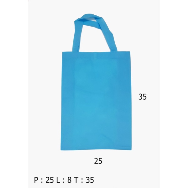 Jual Tas Spunbond ukuran 25x35 Goodie Bag Tas Souvenir Tas Hajatan
