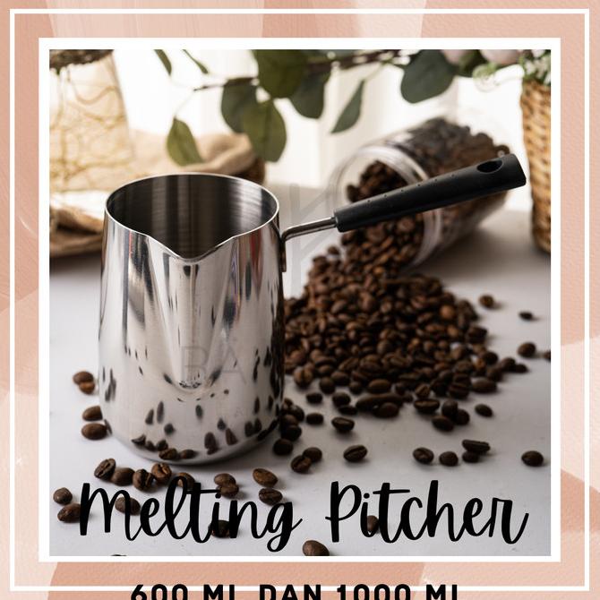Jual Stainless Steel Wax Melting Pitcher Jug Wadah Melelahkan Lilin