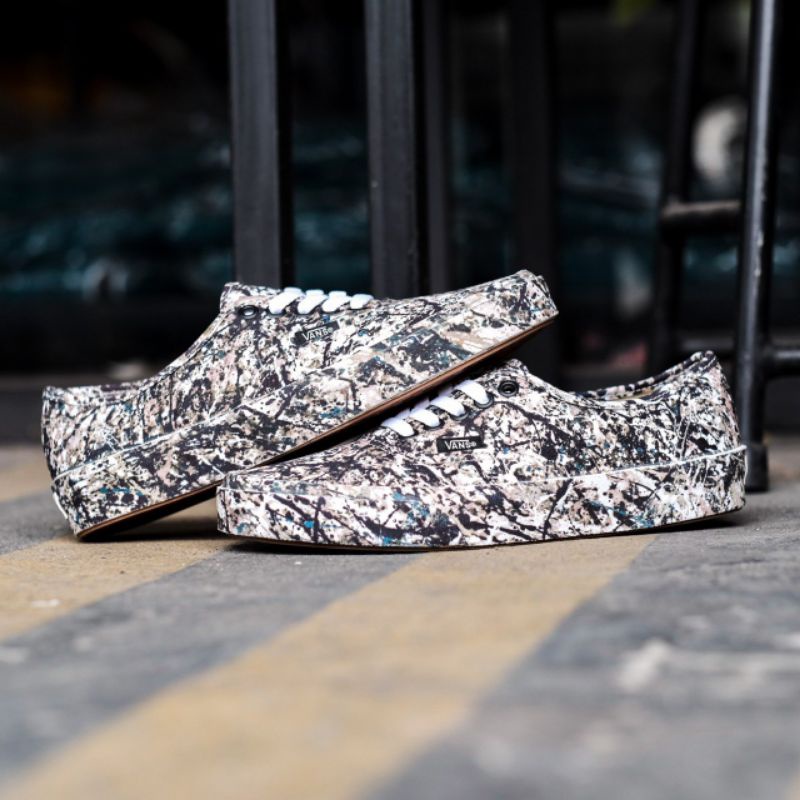 Jual VANS AUTHENTIC MoMA JACKSON POLLOCK Shopee Indonesia