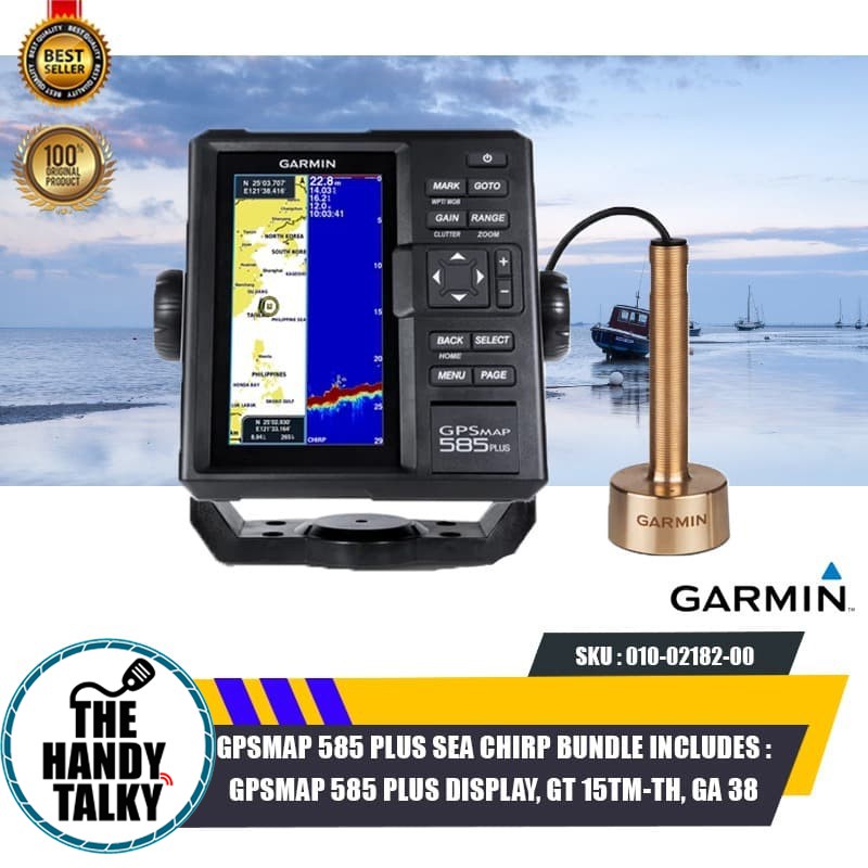 Jual GARMIN GPSMAP 585 PLUS TRANSDUCER GT15MTH SONAR PERUNGGU GPS GA38