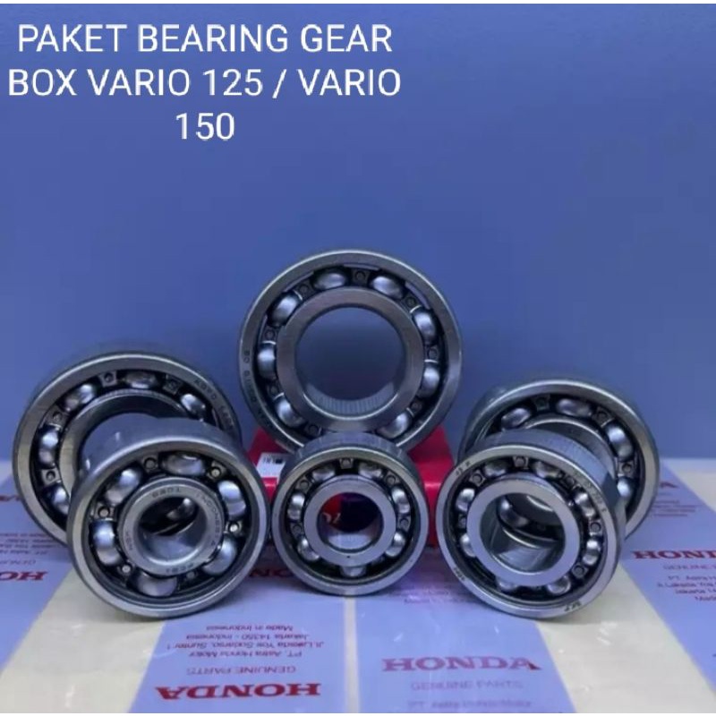 Jual PAKET BEARING GIGI RASIO / GEAR BOX VARIO 125 / VARIO 150 Shopee