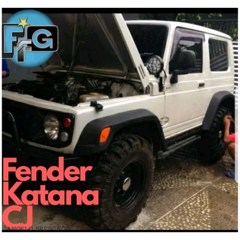 Jual OVER FENDER JIMNY & KATANA MODEL CJ ATAU RUBICON Shopee Indonesia
