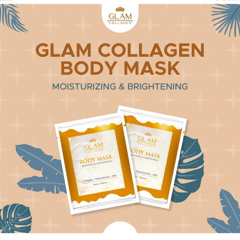 Jual Glam Collagen Body Mask BPOM Shopee Indonesia