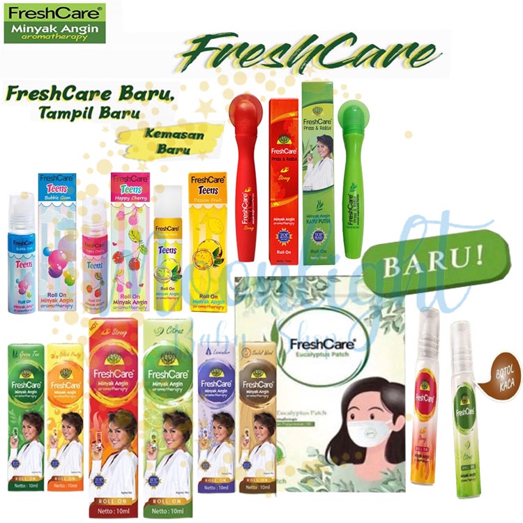 Jual FRESH CARE Plossa Minyak Angin Aromatheraphy freshcare Roll On