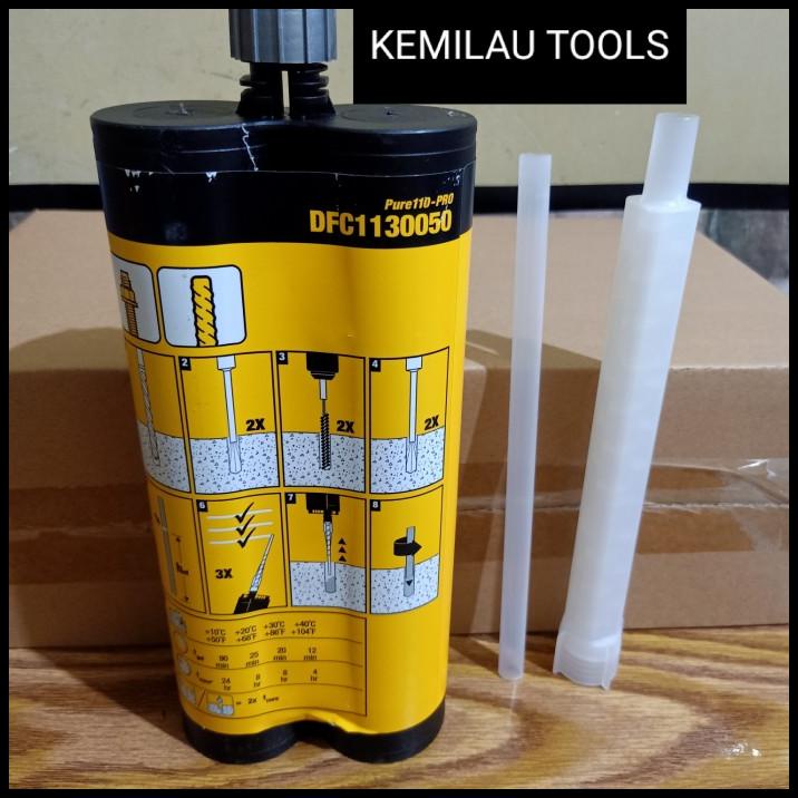 Jual Dewalt Pure110 Pro 620Ml Chemical Angkur Lem Epoxy Beton Anchor