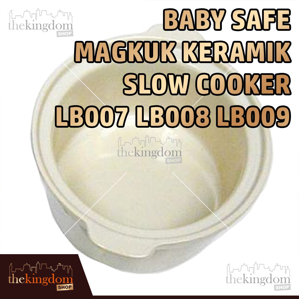 Jual Baby Safe Slowcooker Mangkok LB 007LB008LB009 Mangkuk Keramik Slow Cooker Shopee Indonesia
