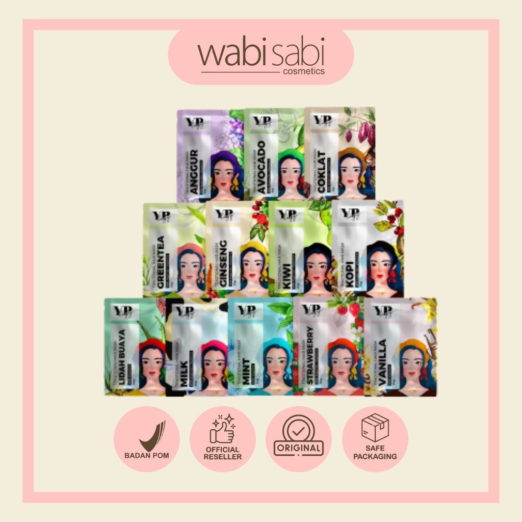 Jual YPLOGY Traditional Hair Mask Sachet Travel Size 30gr Shopee