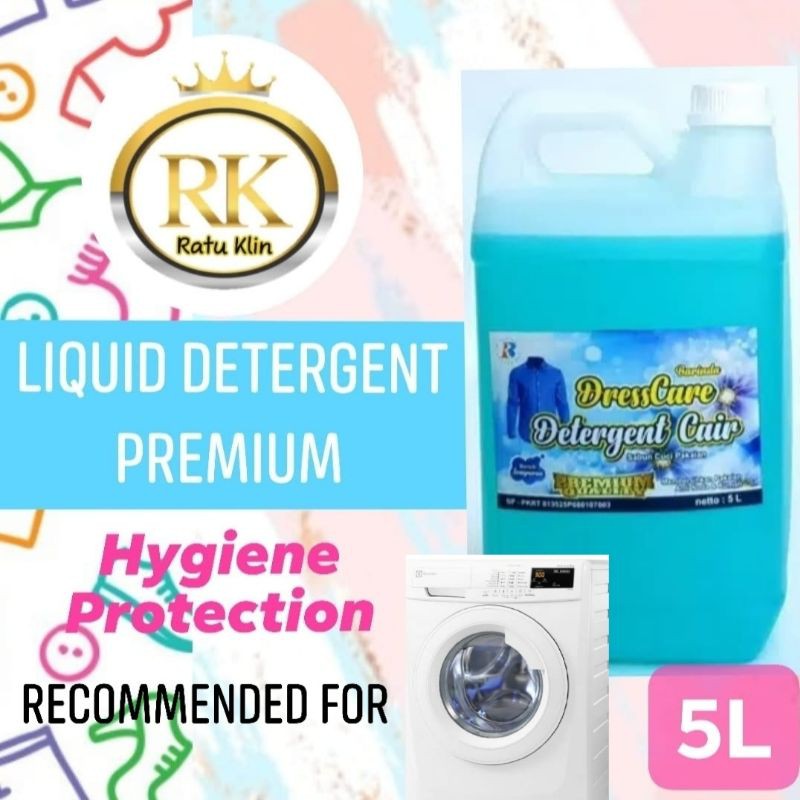 Jual Deterjen Laundry Liquid Detergent PREMIUM 5 Liter