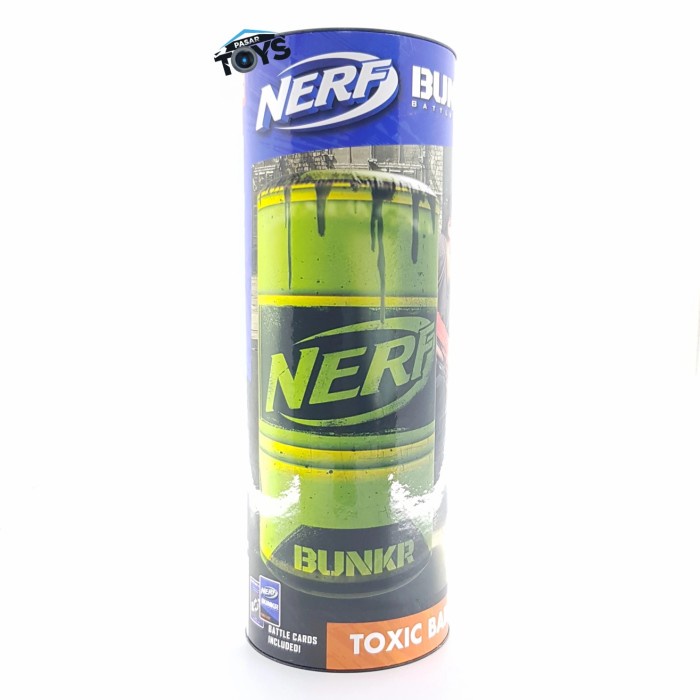 Jual Nerf Bunkr Toxic Barrel Inflatable Barrier Bunker Battle Zone
