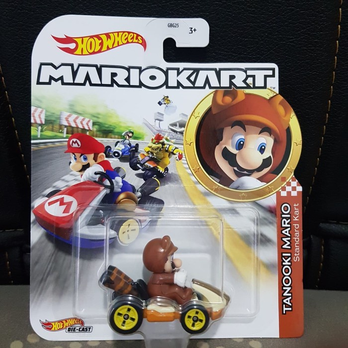 Jual HOT WHEELS MARIO KART TANOOKI MARIO ORIGINAL MARIOKART Shopee