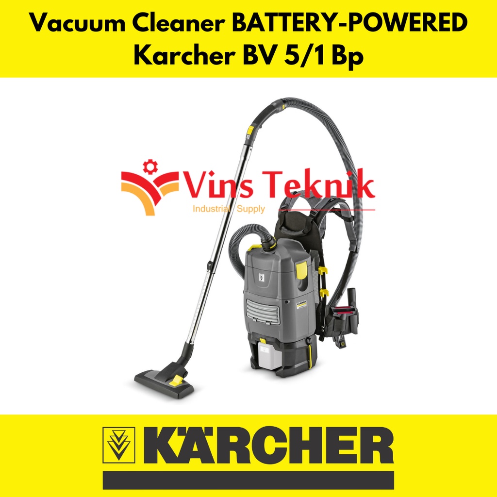 Jual Vacuum Cleaner DRY KARCHER BV5/1 BP VACCUM Baterai KARCHER BV 5/1