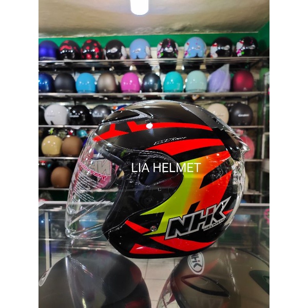 Jual HELM HALF FACE NHK R6 MOTIF SE RYUSEI YAMANAKA LIMITED EDITION