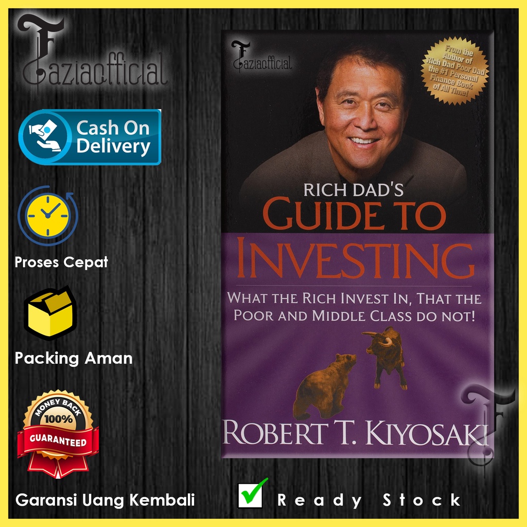Jual RICH DAD GUIDE TO INVESTING ROBERT T KIYOSAKI (English) Shopee