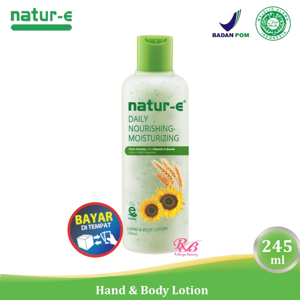 Jual Natur E Hand Body Lotion 100 IU Moisturizing 245 ml ( Body Lotion