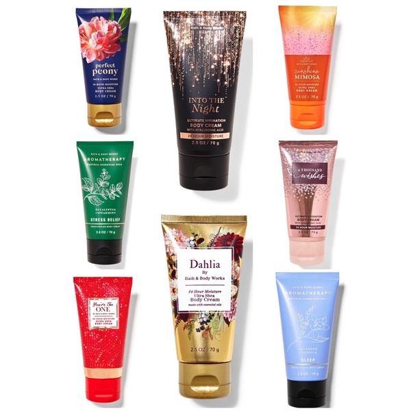 Jual BODY CREAM BATH AND BODY WORKS (travel size) Shopee Indonesia