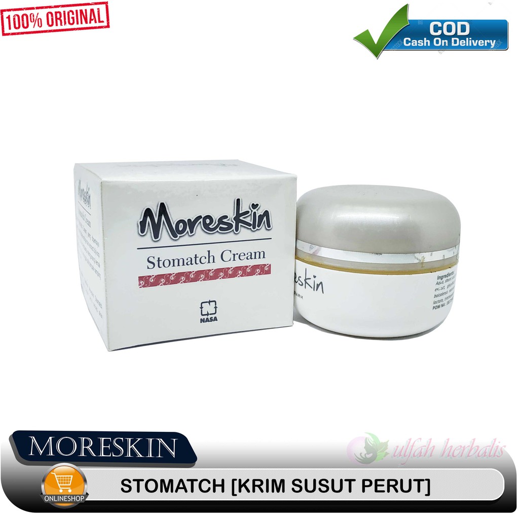 Jual Moreskin Stomatch Cream Cream pelangsing Perut Penghilang Stretch