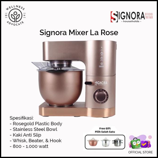 Jual Signora Mixer La Rose New Kitchenaid Hadiah Mixer Otomatis