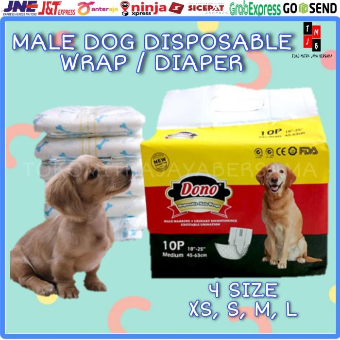 Jual Baju Hewan Popok Anjing Jantan Xs S M L Pampers Dog Diapers Male